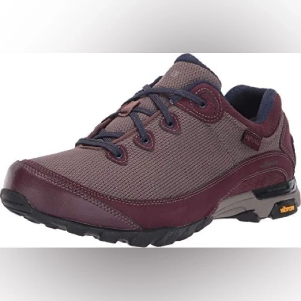 Ahnu by Teva Sugarpine II Air Mesh Hiking Waterproof Sneaker Deep Taupe US 5